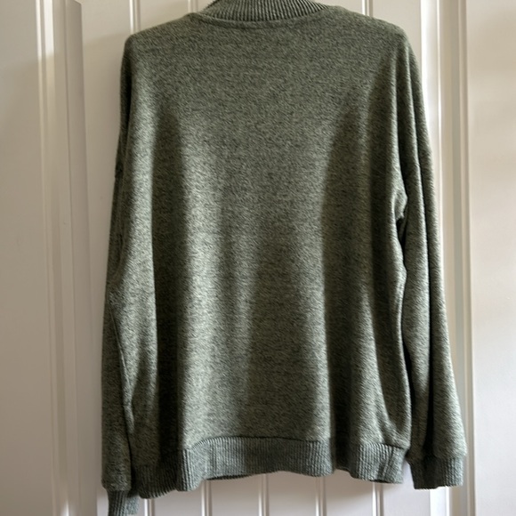Janet Chung Cozy Super Soft 1/4 Zip Sweater - Picture 8 of 11
